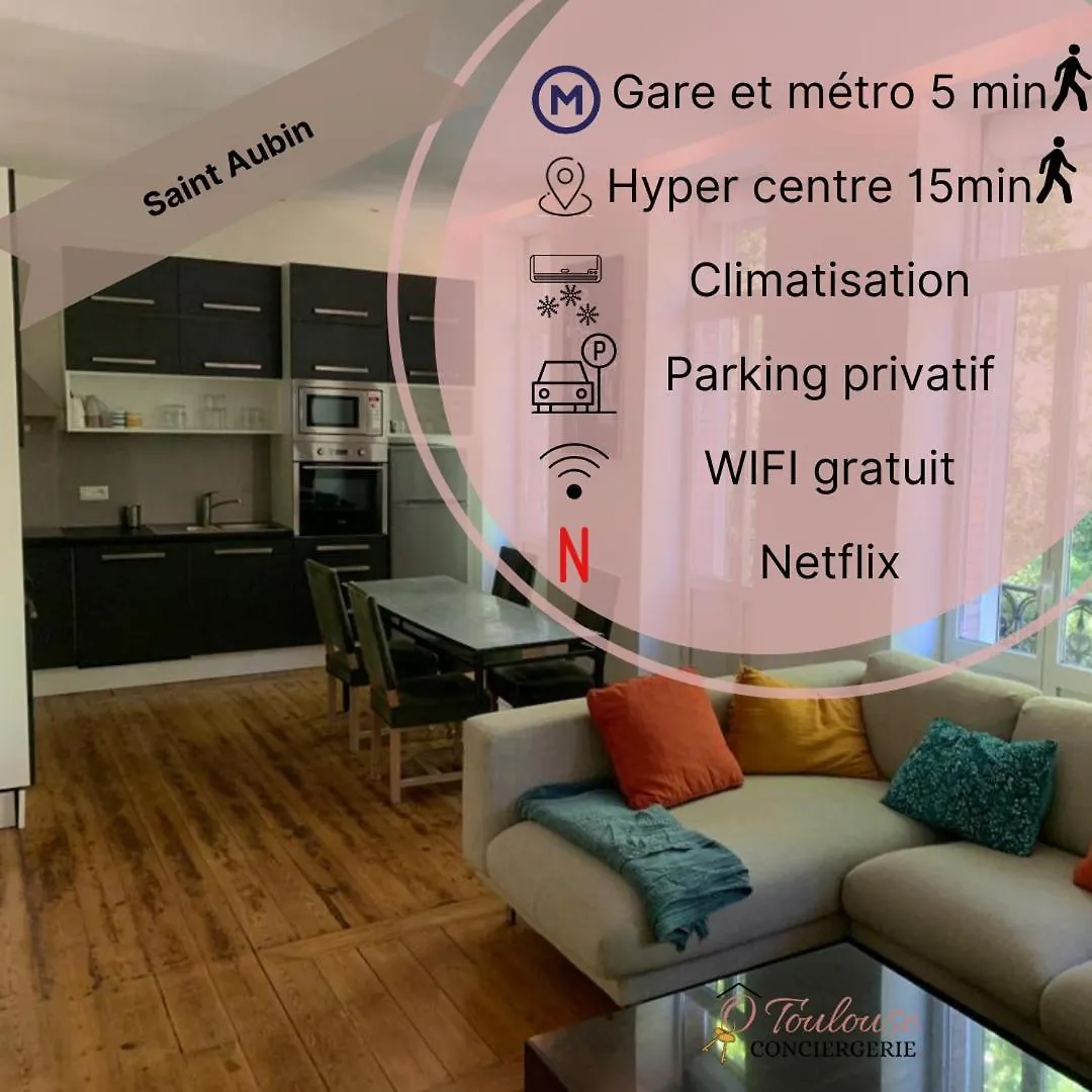 Apartment L'Elegance Du Midi - Climatisation Reversible Toulouse